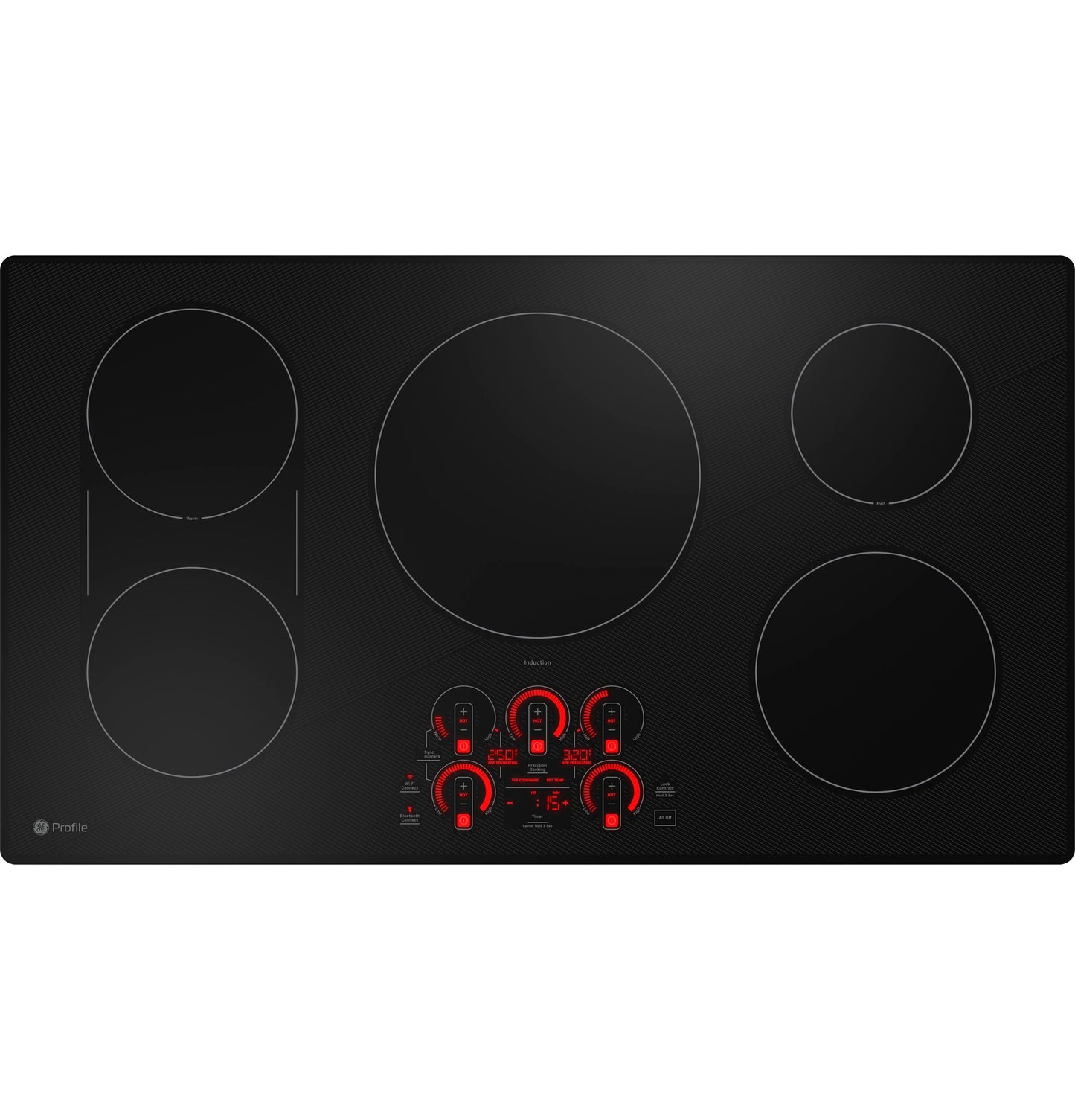 Ge Appliances PHP9036DTBB Ge Profile™ 36" Built-In Touch Control Induction Cooktop