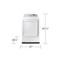 Samsung DVE47CG3500W 7.4 Cu. Ft. Smart Electric Dryer With Sensor Dry In White