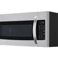 Lg LMVH1711ST 1.7 Cu. Ft. Over-The-Range Convection Microwave Oven