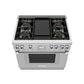 Thermador PRG364WDH 36-Inch Pro Harmony® Standard Depth Gas Range