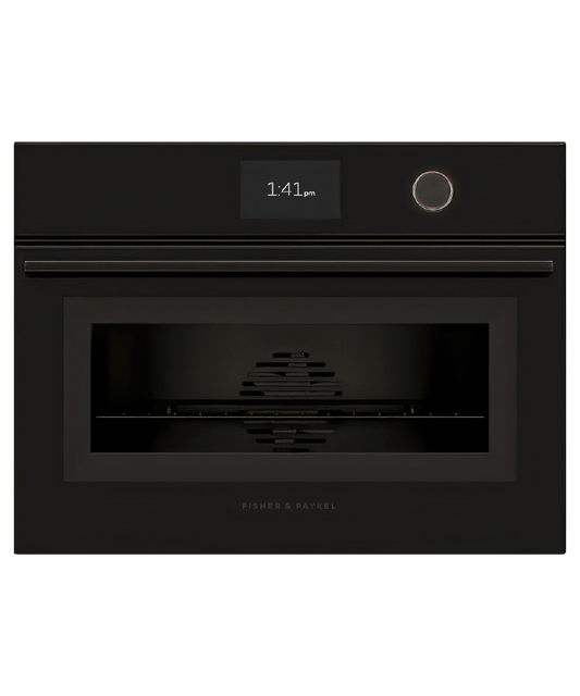 Fisher & Paykel OS24NMTDB1 Combination Steam Oven, 24", 23 Function
