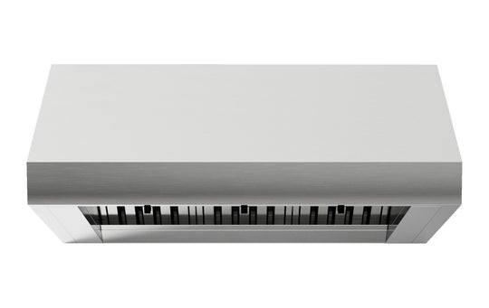 Xo Appliance XOGV48S Outdoor Hood, 48Inw, 33Ind, 18Int, 1200Cfm, Leds, Pro Baffle Filters