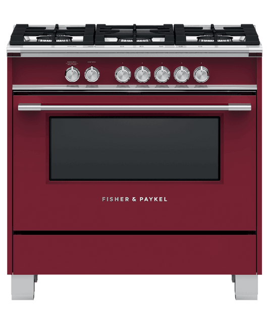 Fisher & Paykel OR36SCG4R1 Gas Range, 36", 5 Burners