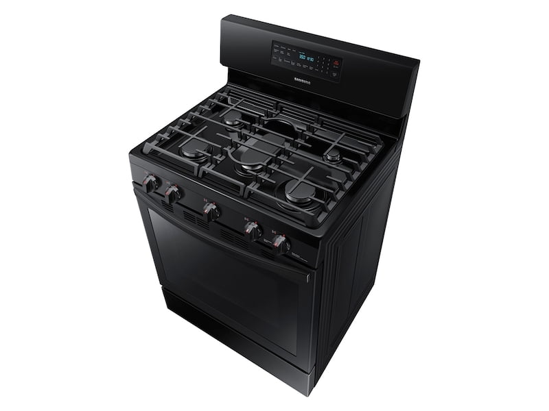 Samsung NX58T5601SB 5.8 Cu. Ft. Freestanding Gas Range With Convection In Black