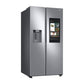Samsung RS27T5561SR 26.7 Cu. Ft. Large Capacity Side-By-Side Refrigerator With Touch Screen Family Hub™ In Stainless Steel