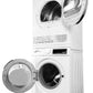 Danby DDY040D4WDB Danby 24-Inch, 4.0 Cu Ft. Compact Condensing Sensor Dryer In White With Stacking Kit