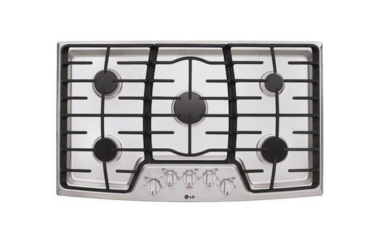 Lg LCG3611ST 36" Gas Cooktop With Superboil™