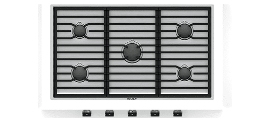 Wolf CG365CSLP 36" Contemporary Gas Cooktop - 5 Burners