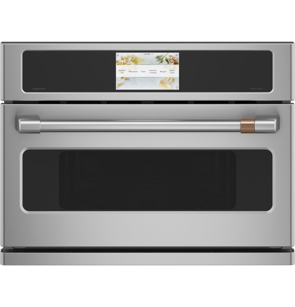 Cafe CSB912P2NS1 Café 27" Smart Five In One Oven With 120V Advantium® Technology