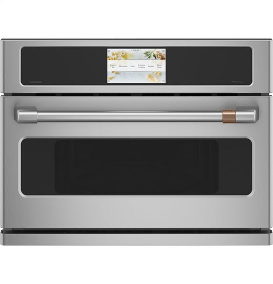 Cafe CSB912P2NS1 Café 27" Smart Five In One Oven With 120V Advantium® Technology