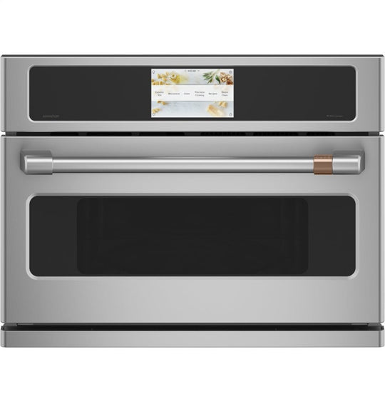 Cafe CSB912P2NS1 Café 27" Smart Five In One Oven With 120V Advantium® Technology