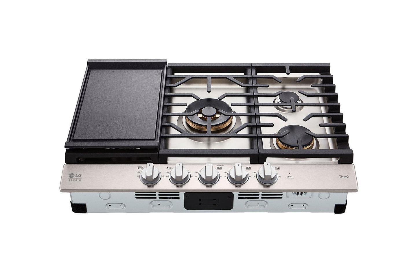 Lg CBGS3028S Lg Studio 30" Ultraheat&#8482; Gas Cooktop With Easyclean®