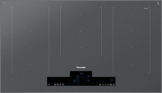 Thermador CIT367YM Liberty® Induction Cooktop 36'' Silver Mirror, Surface Mount Without Frame Cit367Ym