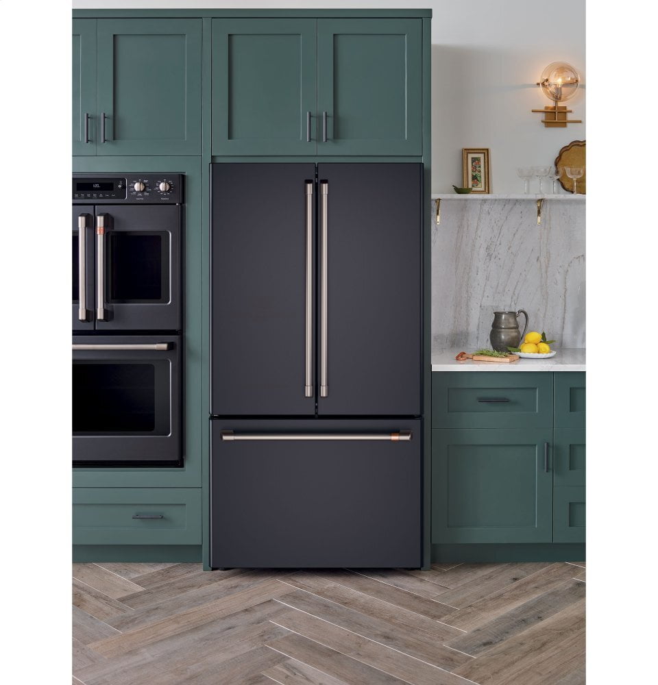 Cafe CWE23SP3MD1 Café Energy Star® 23.1 Cu. Ft. Smart Counter-Depth French-Door Refrigerator