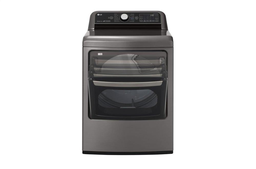 Lg DLGX7801VE 7.3 Cu.Ft. Smart Wi-Fi Enabled Gas Dryer With Turbosteam™