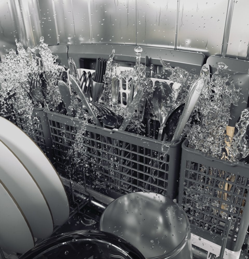 Cafe CDT875P3ND1 Café Smart Stainless Steel Interior Dishwasher With Sanitize And Ultra Wash & Dual Convection Ultra Dry