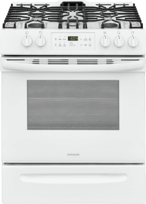 Frigidaire FFGH3054UW Frigidaire 30'' Front Control Freestanding Gas Range