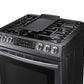 Samsung NX58N9420SG 5.8 Cu. Ft. Slide-In Gas Range With Convection In Black Stainless Steel