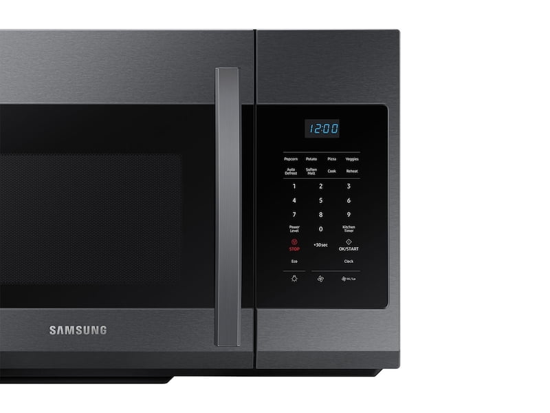 Samsung ME17R7021EG 1.7 Cu. Ft. Over-The-Range Microwave In Black Stainless Steel