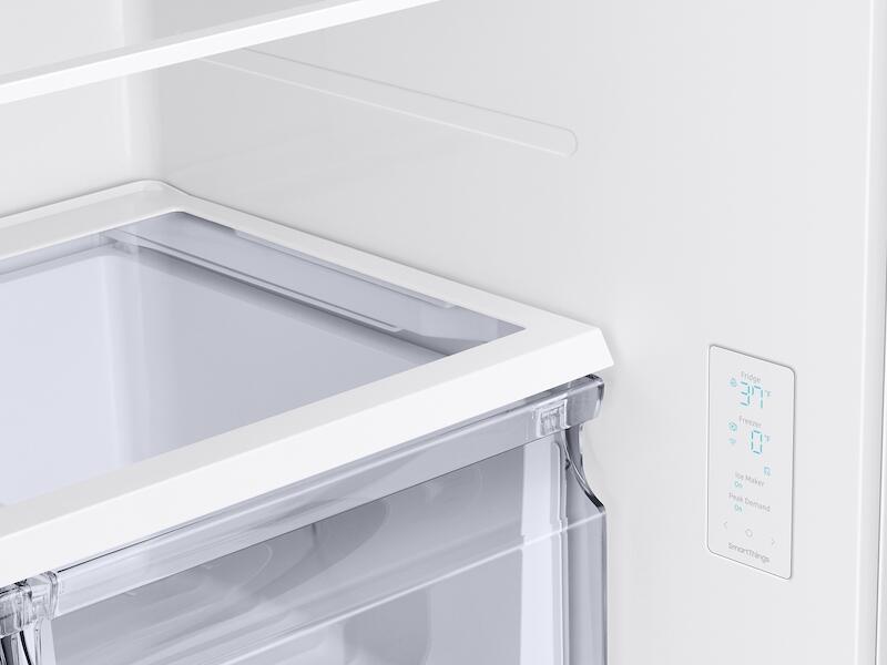 Samsung RF20A5101WW 19.5 Cu. Ft. Smart 3-Door French Door Refrigerator In White