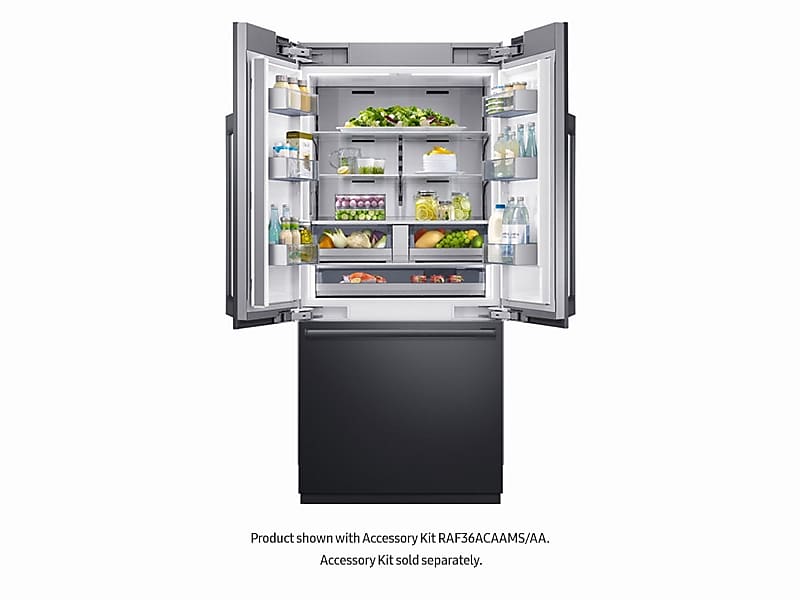 Samsung BRF365200AP 21 Cu Ft. Capacity 3-Door French Door Panel Ready 36" Built-In Chef Collection Refrigerator