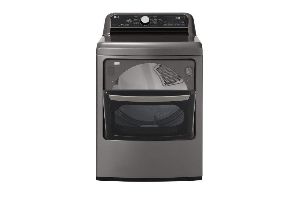 Lg DLGX7801VE 7.3 Cu.Ft. Smart Wi-Fi Enabled Gas Dryer With Turbosteam™
