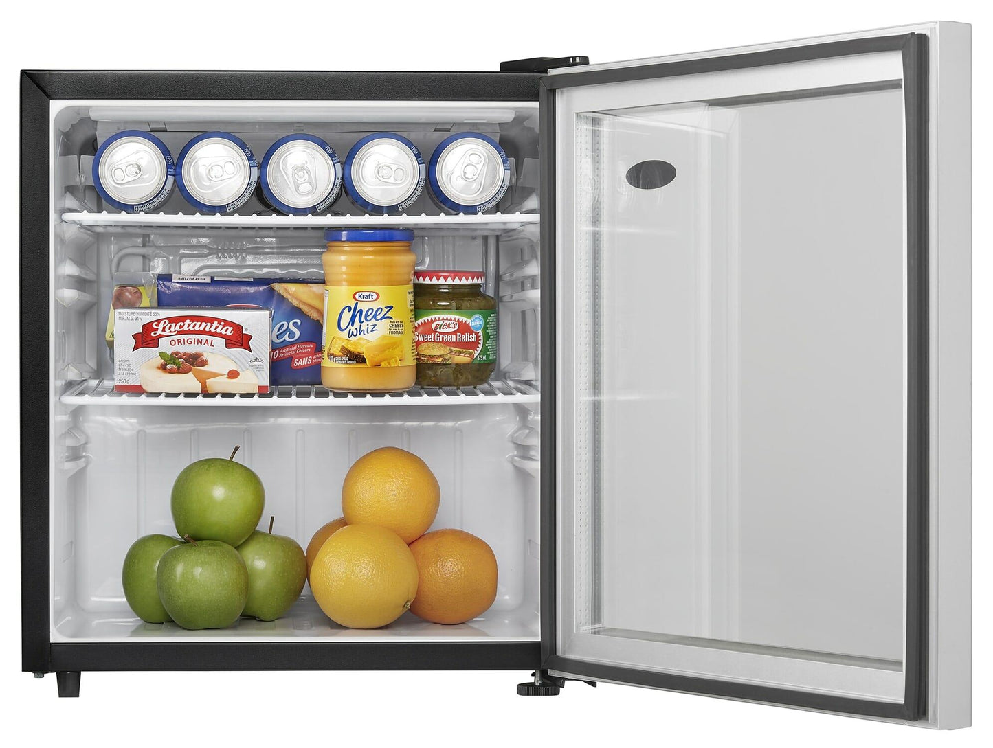 Danby DAG016A2BDB Danby 1.6 Cu. Ft. Compact Glass Door Fridge In Platinum