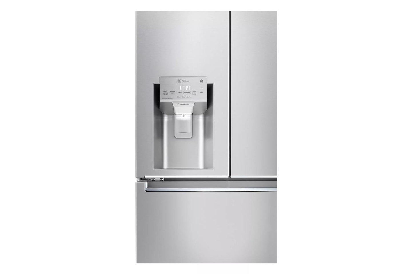Lg LRMXC1803S 18.3 Cu. Ft. Counter-Depth French Door Refrigerator With Tall Ice And Water Dispenser