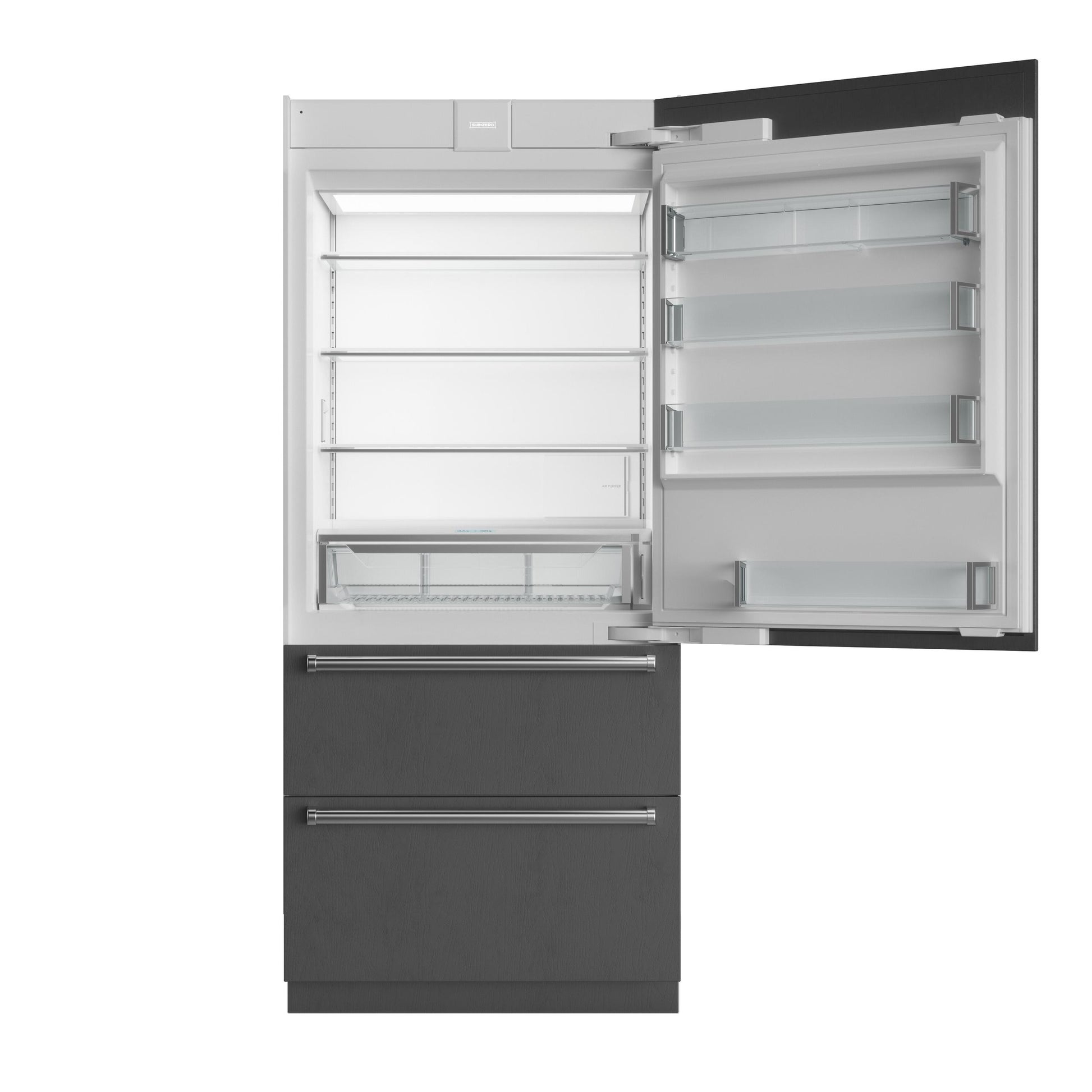 Sub-Zero DET3650RIDL 36" Designer Over-And-Under Refrigerator Internal Dispenser - Panel Ready