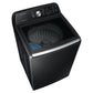 Samsung WA44A3405AV 4.4 Cu. Ft. Top Load Washer With Activewave™ Agitator And Active Waterjet In Brushed Black