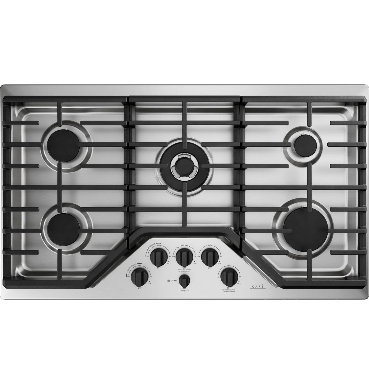 Cafe CXCG1K0PMFB Café™ 5 Gas Cooktop Knobs - Flat Black
