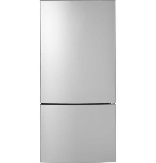 Ge Appliances GBE17HYRFS Ge® Energy Star® 17.7 Cu. Ft. Counter-Depth Bottom-Freezer Refrigerator