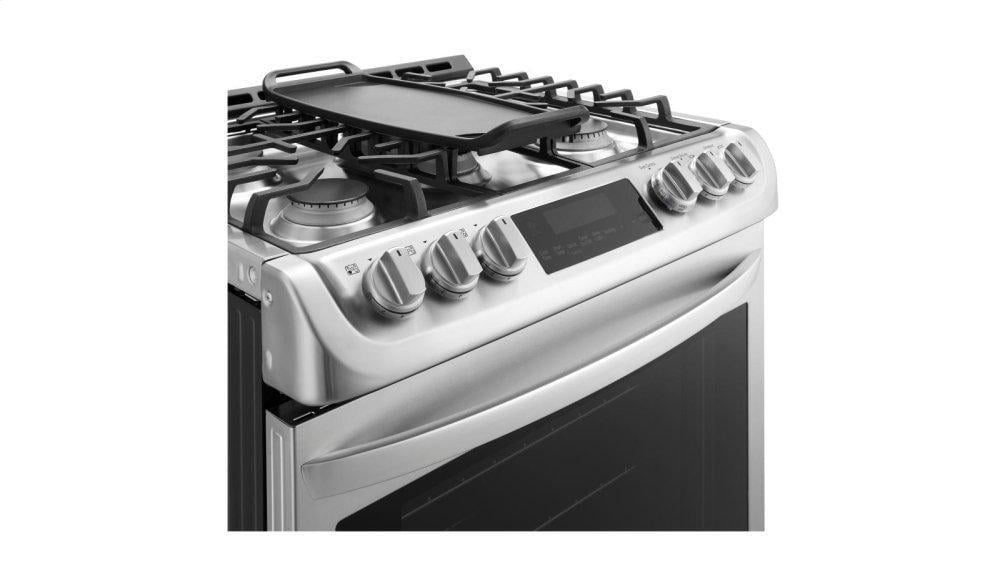 Lg LSG4513ST 6.3 Cu. Ft. Gas Single Oven Slide-In Range With Probake Convection® And Easyclean®