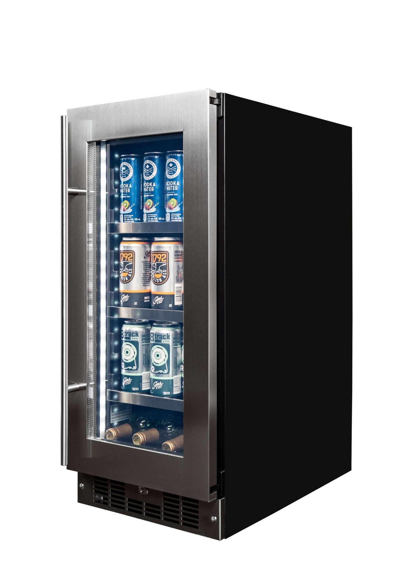 Silhouette SPRBC031D1SS Silhouette - 3.1 Cu. Ft. Built-In Under Counter Beverage Center