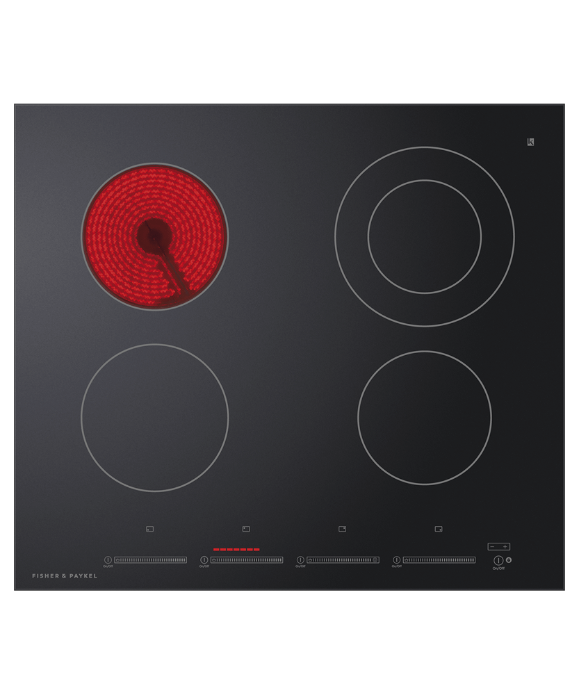 Fisher & Paykel CE244DTB1 Electric Cooktop, 24