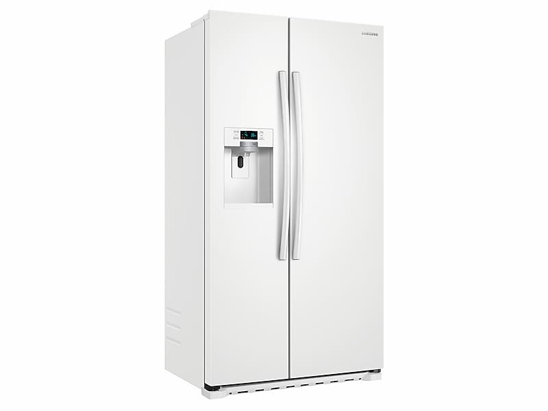 Samsung RS22HDHPNWW 22 Cu. Ft. Counter Depth Side-By-Side Refrigerator In White