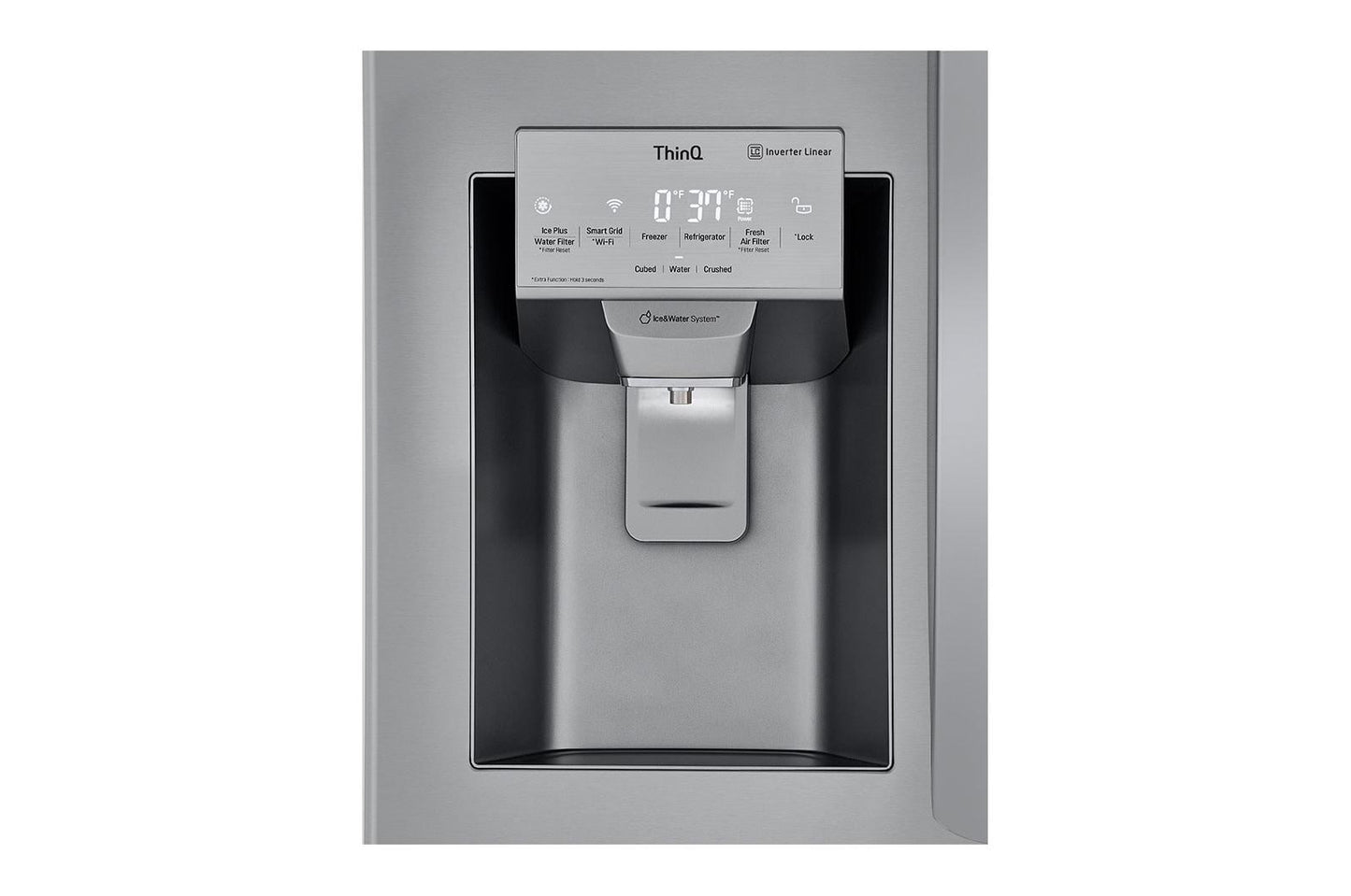 Lg LRFXS2513S 25 Cu. Ft. Smart French Door Refrigerator With Craft Ice™