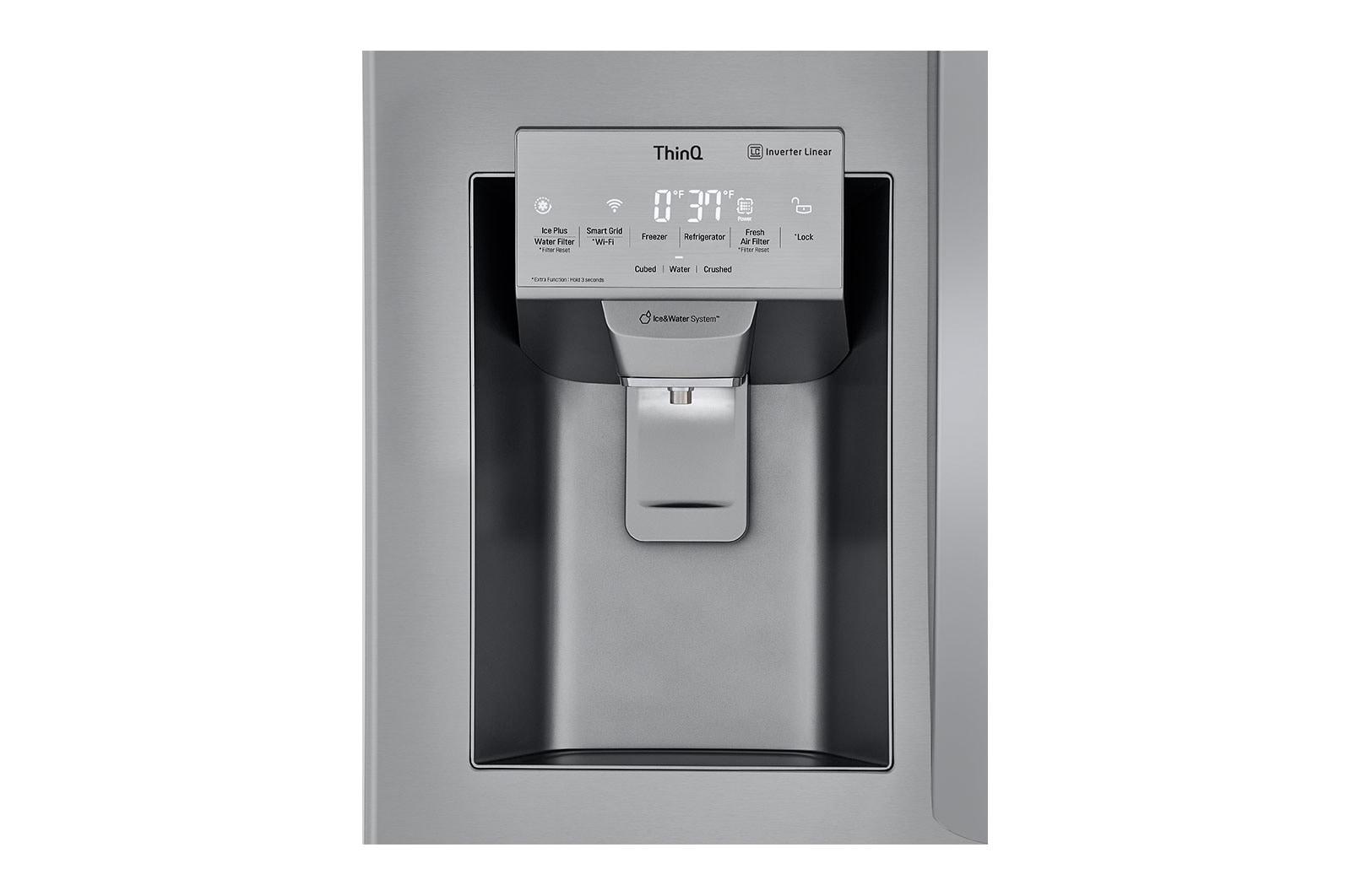 Lg LRFXS2513S 25 Cu. Ft. Smart French Door Refrigerator With Craft Ice™