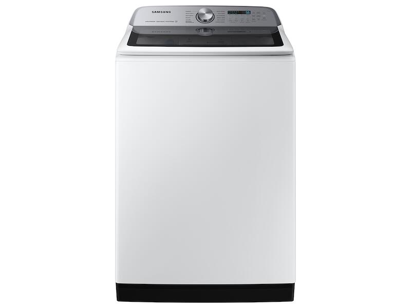 Samsung WA51A5505AW 5.1 Cu. Ft. Smart Top Load Washer With Activewave&#8482; Agitator And Super Speed Wash In White