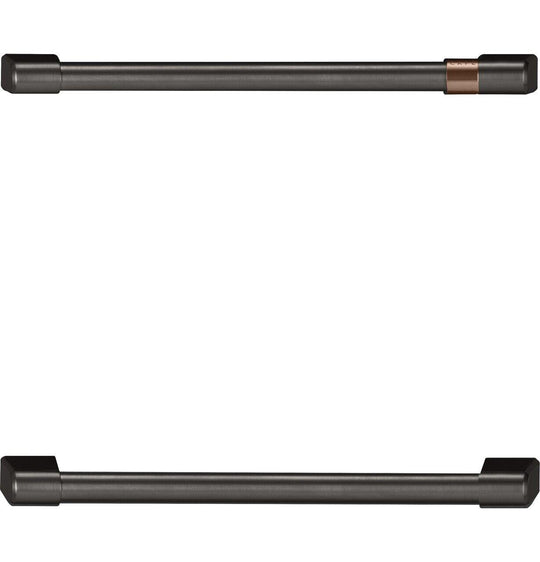 Cafe CXQD2H2PNBT Café™ Undercounter Refrigeration Handle Kit - Brushed Black