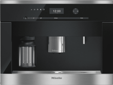 Miele CVA6405 Stainless Steel Cva 6405 - Built-In Coffee Machine With Bean-To-Cup System And Onetouch For Two For Perfect Coffee Enjoyment.