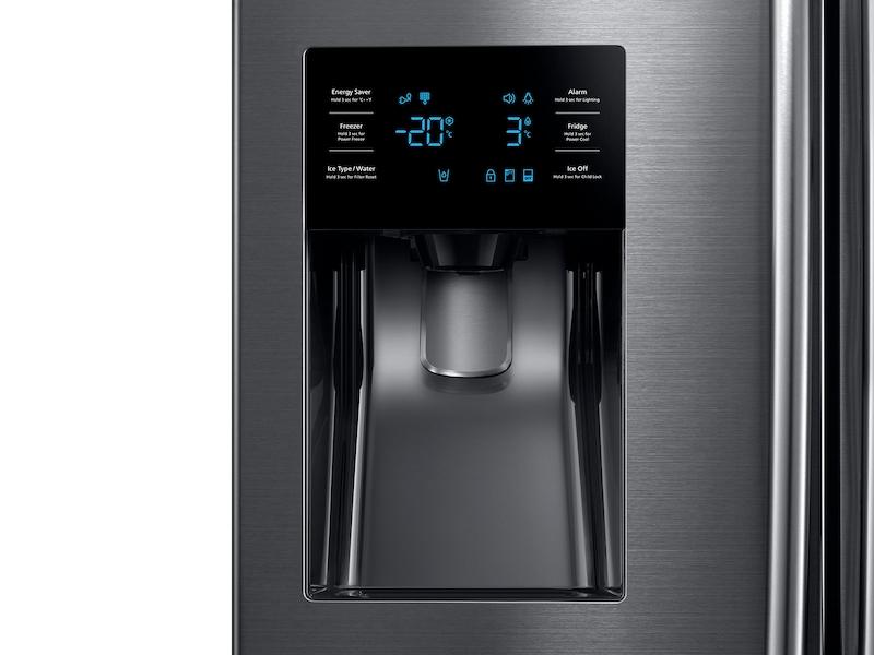 Samsung RF263TEAESG 25 Cu. Ft. French Door With External Water & Ice Dispenser, Dual Ice Maker