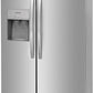 Frigidaire FRSS2623AS Frigidaire 25.6 Cu. Ft. 36'' Standard Depth Side By Side Refrigerator