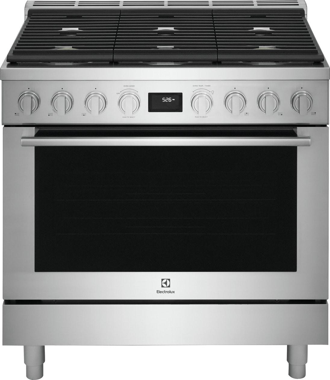 Electrolux ECFG3668AS Electrolux 36" Front Control Freestanding Gas Range