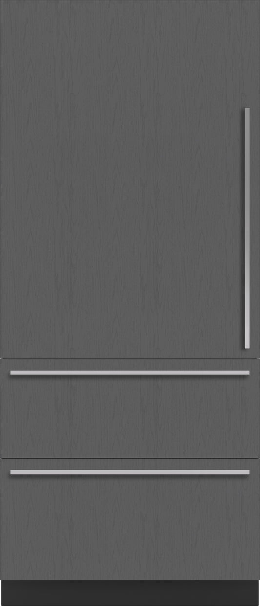 Sub-Zero DET3650RR 36" Designer Over-And-Under Refrigerator - Panel Ready