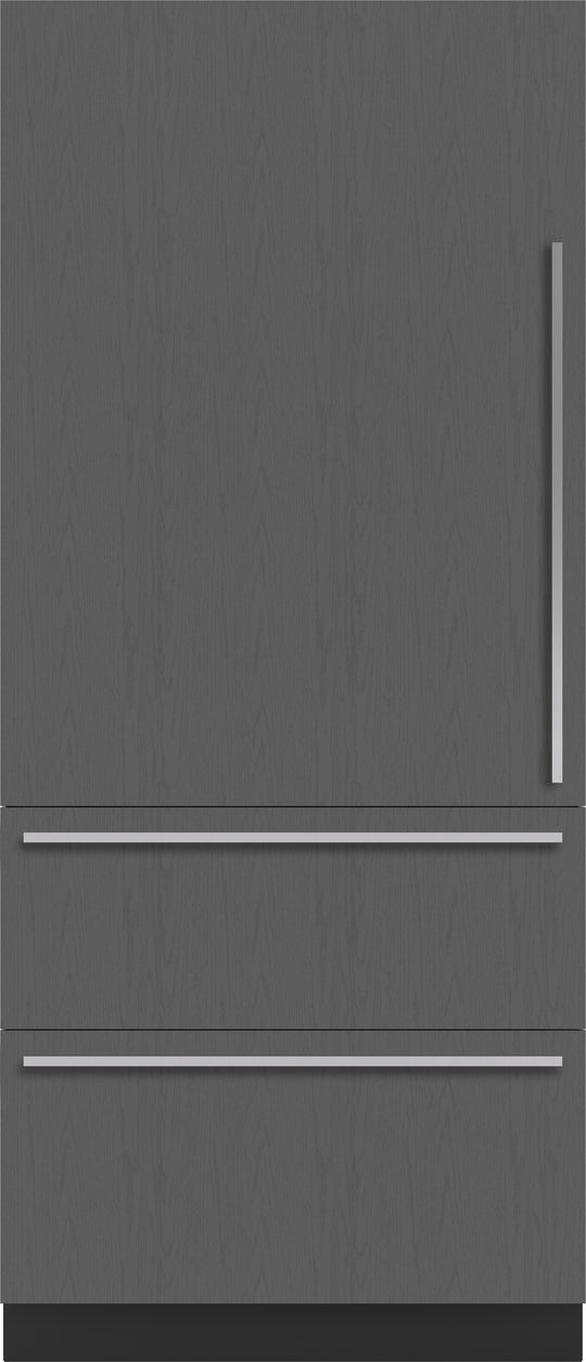 Sub-Zero DET3650RIDL 36" Designer Over-And-Under Refrigerator Internal Dispenser - Panel Ready