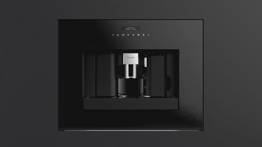 Fulgor Milano F7BC24B1 24" Built-In Coffee Machine - Black Glass