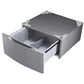 Lg WDP5V Laundry Pedestal - Graphite Steel