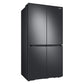 Samsung RF23A9071SG 23 Cu. Ft. Smart Counter Depth 4-Door Flex™ Refrigerator With Autofill Water Pitcher And Dual Ice Maker In Black Stainless Steel