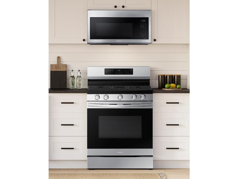 Samsung NX60A6511SS 6.0 Cu. Ft. Smart Freestanding Gas Range With No-Preheat Air Fry & Convection In Stainless Steel